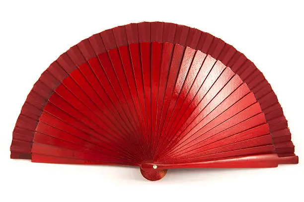red spanish fan