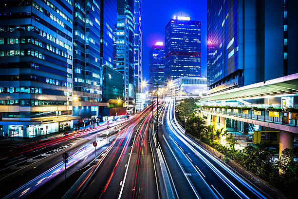 istock Hong Kong central district at night 533610931
