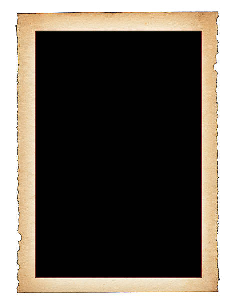 istock paper frame with frayed edges 533614181