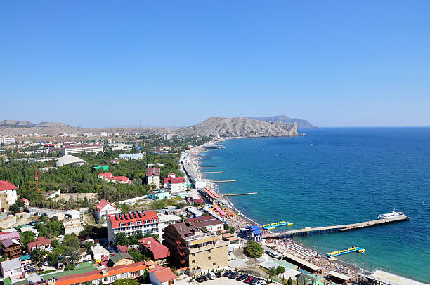 istock view of the coast Sudak Crimea 533626635