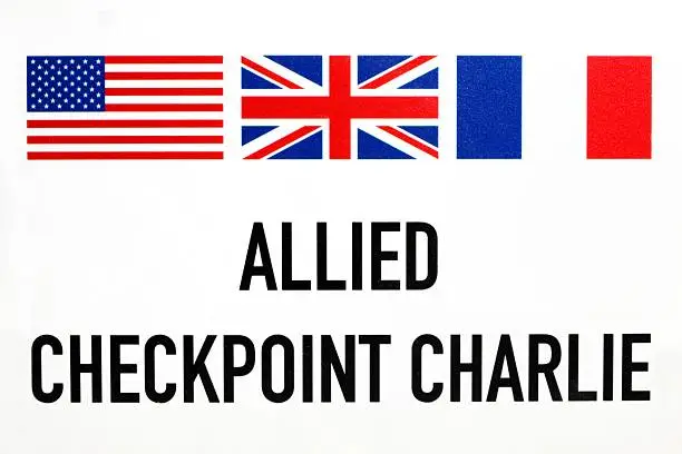 Photo of Allied Checkpoint Charlie