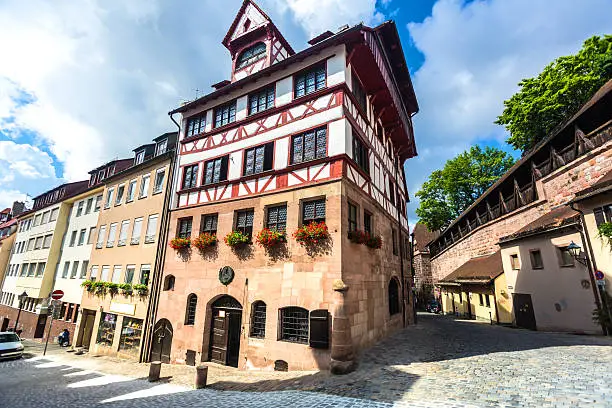 Photo of Albrecht Dürer house in Nuremberg