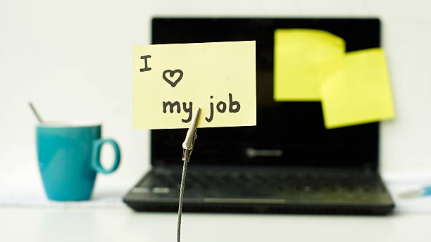 istock I love my job at the office 533632629