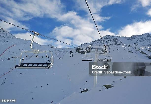 Ski Lift Stock Photo - Download Image Now - 2015, Activity, Chair