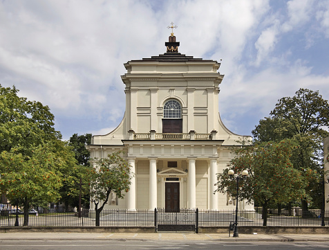 St. Stanislas Church in Siedlce. Poland