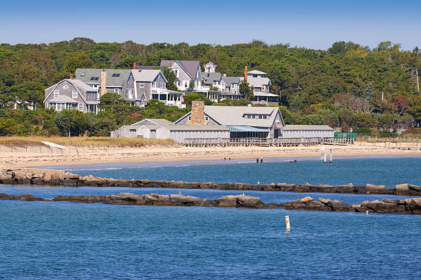 istock Beach in Oak Bluffs, Martha's Vineyard, Massachusetts, USA. 533665537