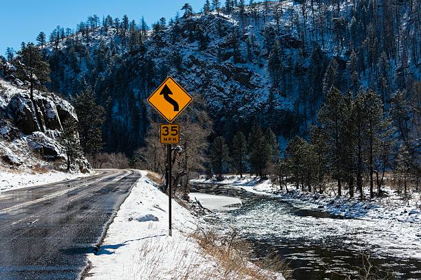 istock Poudre Canyon in Winter 533665699
