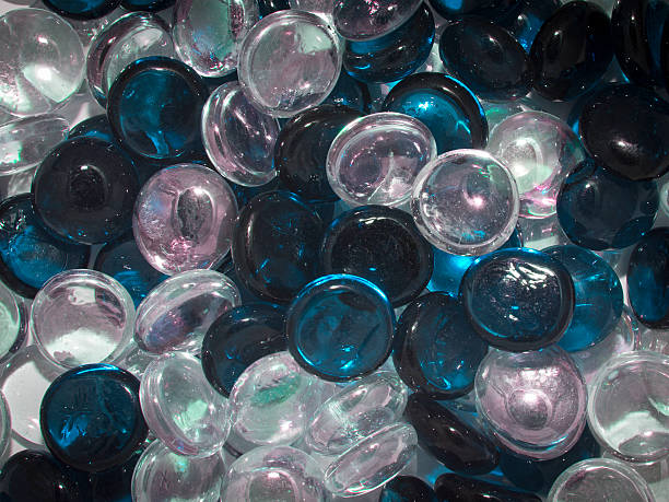 istock Blue Glass Stones Background 533667479