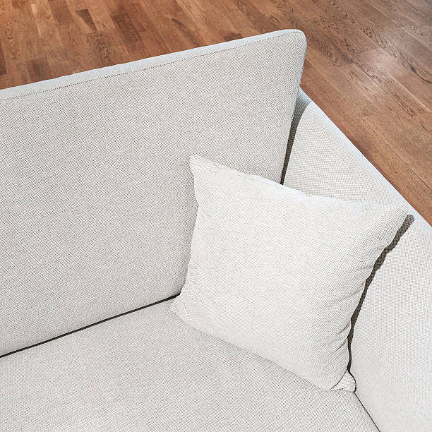 istock Elegant gray sofa with cushion 533668735