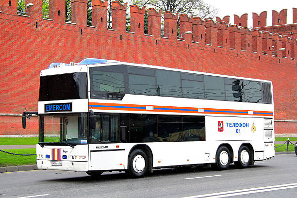neoplan n4426 /3 u centroliner - double decker bus flash ストックフォトと画像