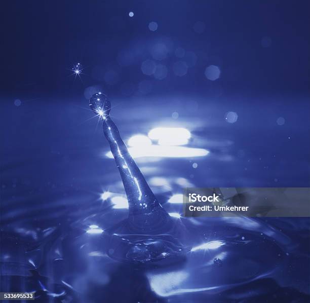 Water Drop Close Up Stock Photo - Download Image Now - 2015, Abstract, Accessibility