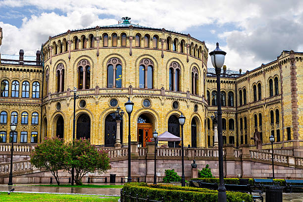 istock Stortinget, the Oslo Parliament Building, Norway 533695693