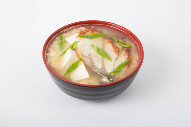 istock Asian seafood soup bowl 533696558