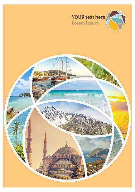 istock Travel collage. Can be used for cover design, brochures, flyers. 533700770