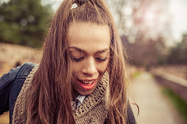 istock Happy woman enjoying life 533700906