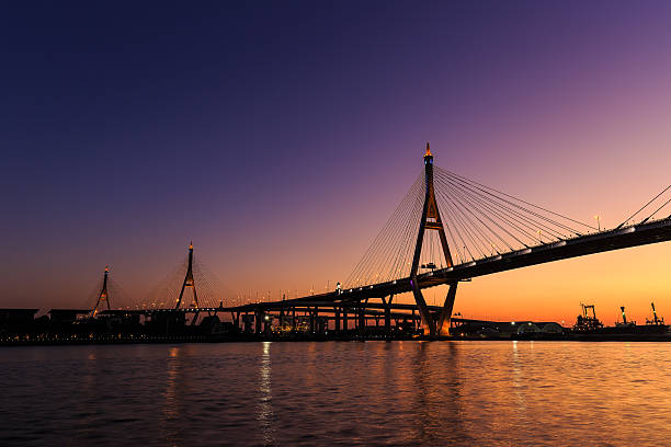 istock Bhumibol or Industrial Ring Road bridge 533703066