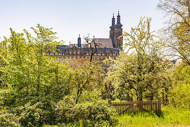 The Benedictine Monatery Banz Abbey (Kloster Banz) in Franconia, Germany