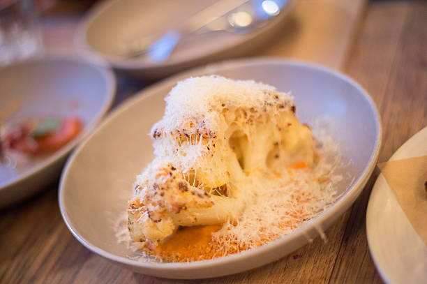 istock Grill cauliflower with parmesan cheese 533708184