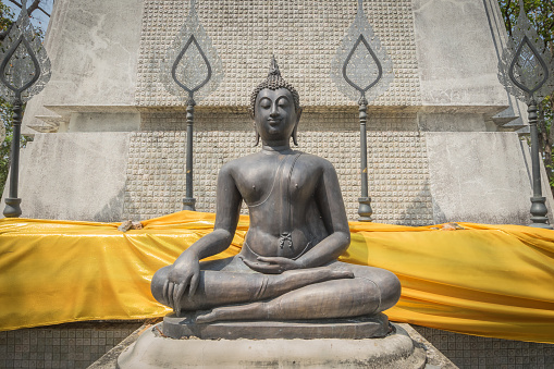 Buddha in a temple in Chiang Mai, Thailand