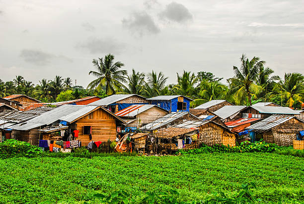 istock Rural residential area in Yangon. 533712116
