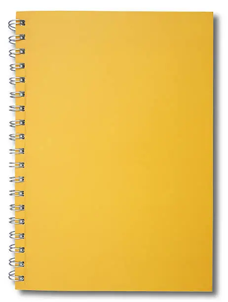 Photo of Yellow notebook