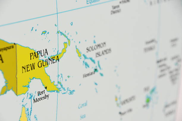 istock Map of New Guinea 533717128