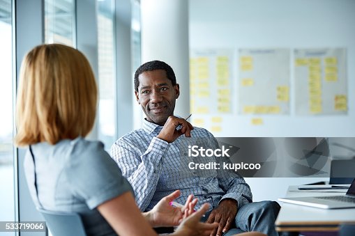 istock They enjoy a great working relationship 533719066