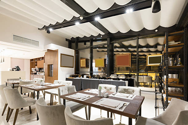 istock Interior of a hotel restaurant 533719120