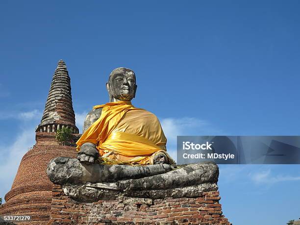 Buddha Statue Stock Photo - Download Image Now - 2015, Accidents and Disasters, Analyzing