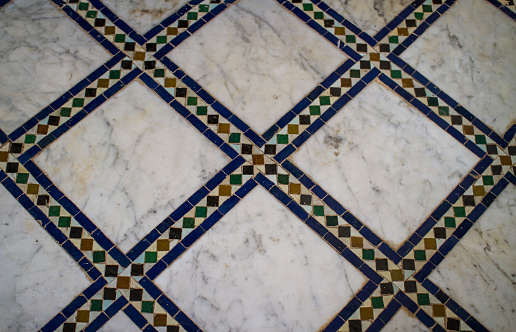 Moroccan mosaic floor