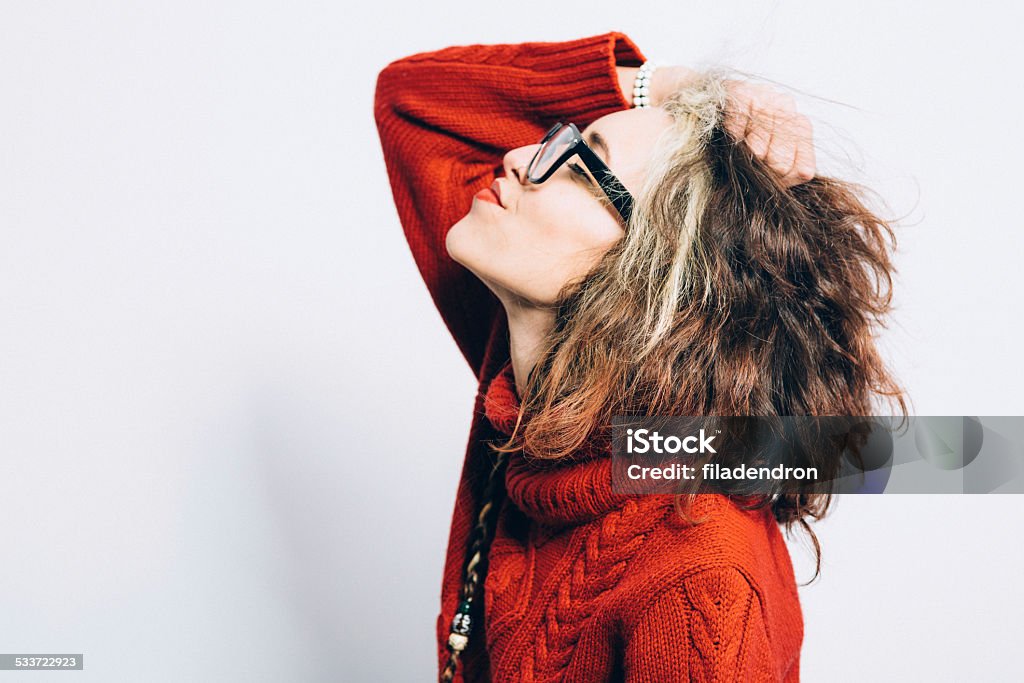 girl having fun Portrait Stock Photo