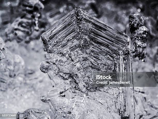 Eiskristalle 10 X Vergrößerung Stockfoto und mehr Bilder von Vergrößerung - Vergrößerung, Eis, Kristalle