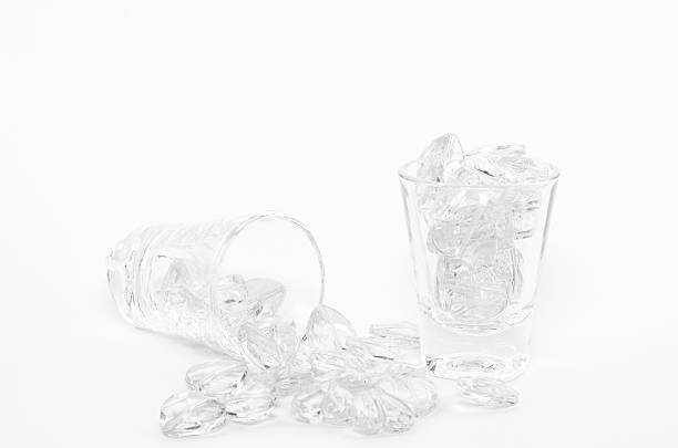 istock pink hearts glass  on white background 533724831