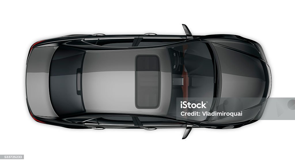 Generic black car isolated on white Generic black sedan car isolated on white background Car Stock Photo