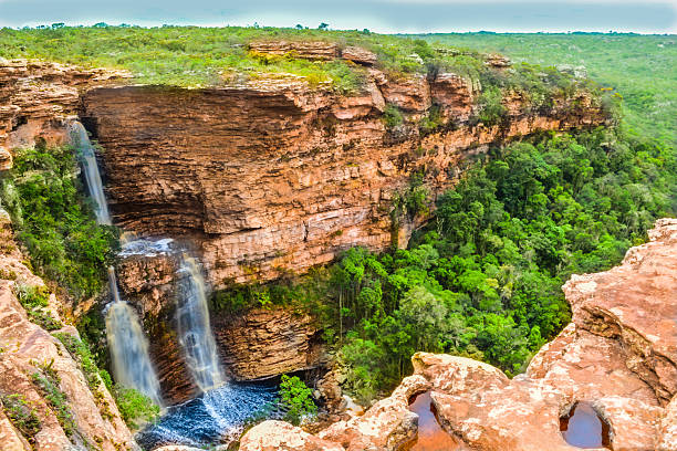 waterfall stock photo