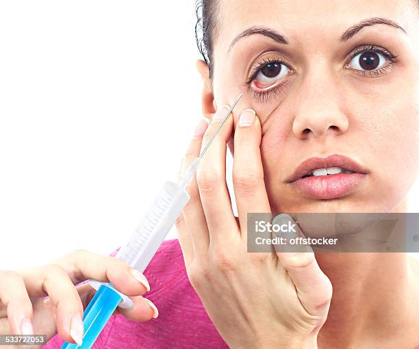 Botox Injection Stock Photo - Download Image Now - 2015, Adult, Aging Process