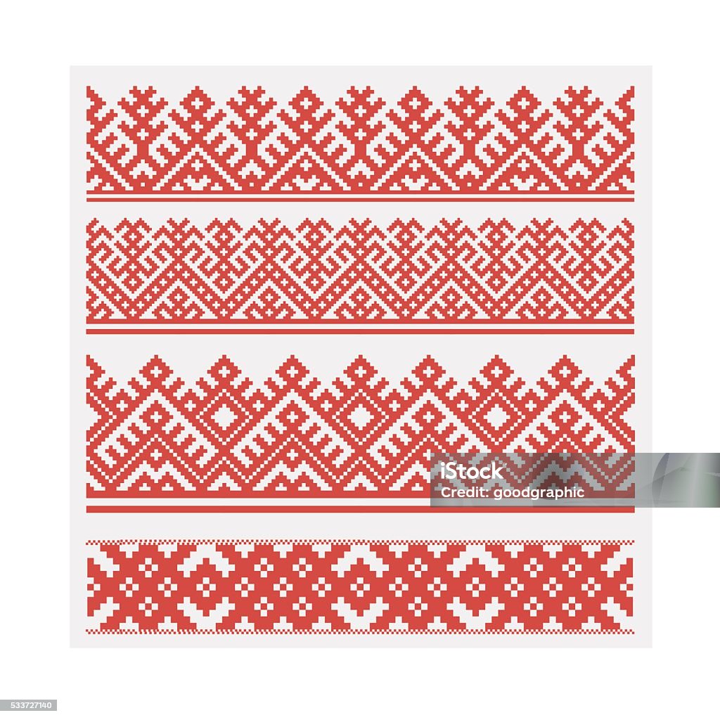 Slavic ethnic ornament. Vector illustration, seamless pattern. vector, eps10 Christmas stock vector