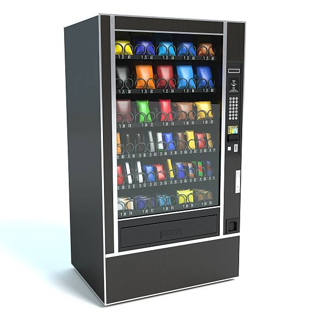 máquina de venda automática - vending machine coin machine coin operated - fotografias e filmes do acervo