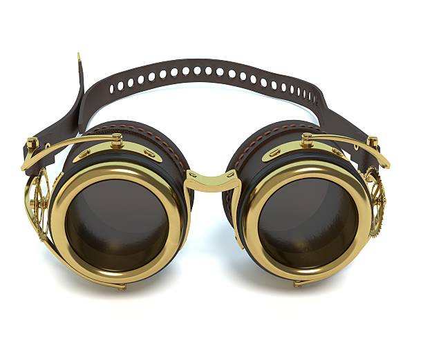 Steampunk Goggles Stock Photo - Download Image Now - Steampunk, Flying  Goggles, Protective Eyewear - iStock