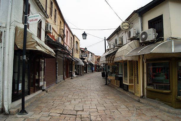 istock Skopje, old town, Macedonia. 533728906