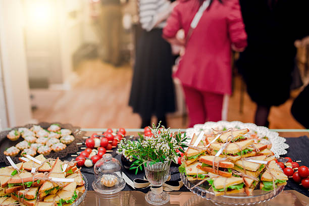 istock Tasty food on table at the reception banquet 533729148