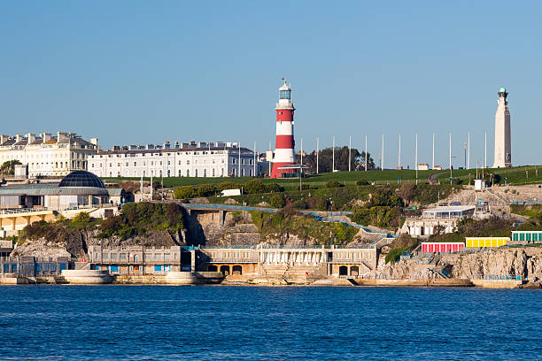 Plymouth Hoe from Mount Batten
