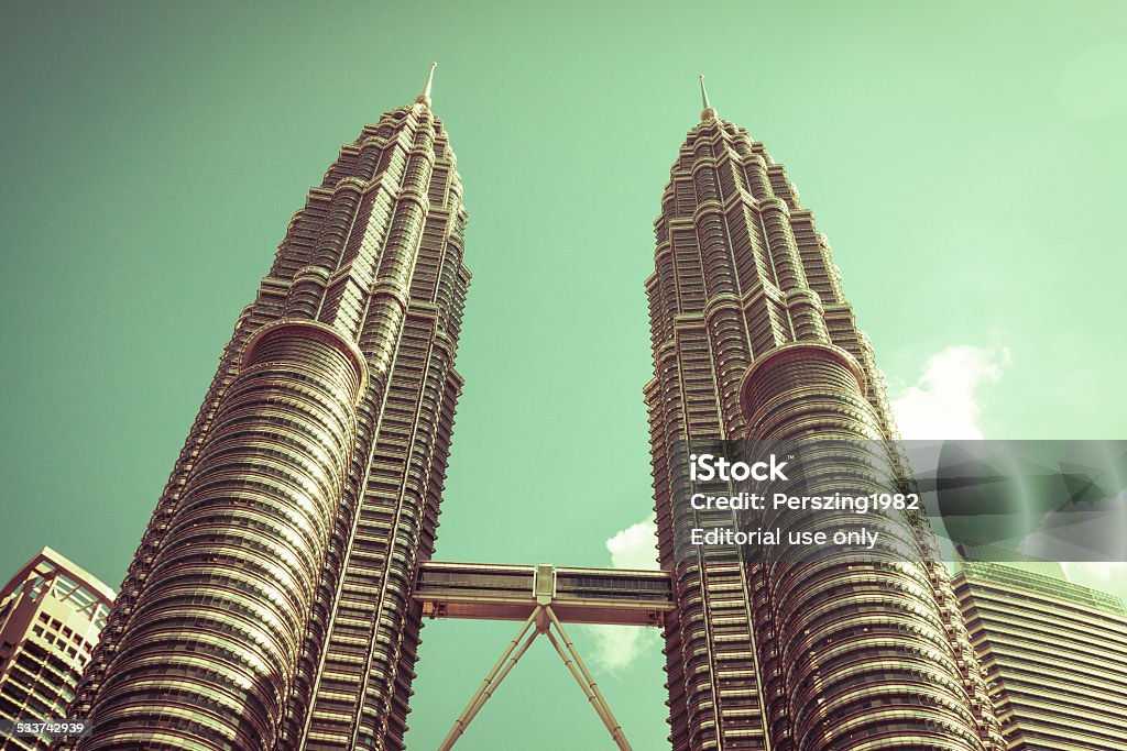 Petronas Twin Towers, Kuala Lumpur, Malaysia Kuala Lumpur,Malaysia,December 18,2013:Petronas Twin Towers, Kuala Lumpur, Malaysia 2015 Stock Photo