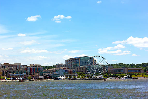 istock National Harbor photographed from Woodrow Wilson Bridge side. 533745017