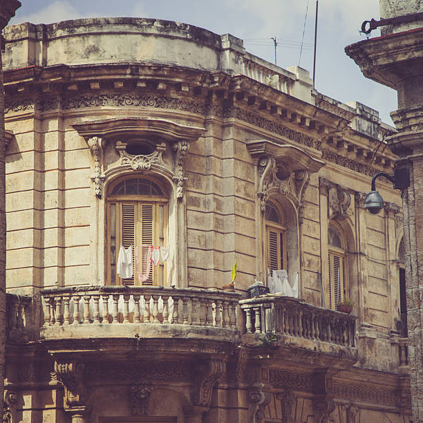 istock Facade of a house in Havana 533746411