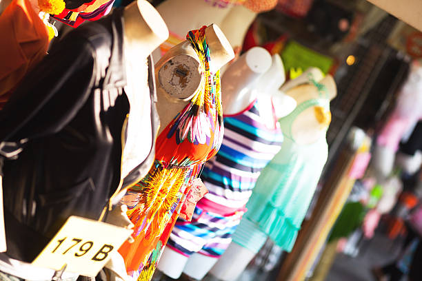 istock Thai dresses on market 533746605