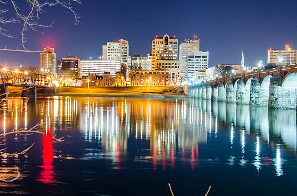 istock harrisburg pennsylvania skyline at night 533746995