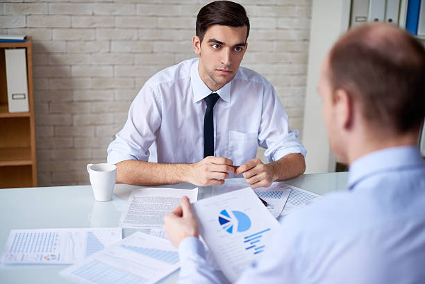 istock Listening to business partner 533748785