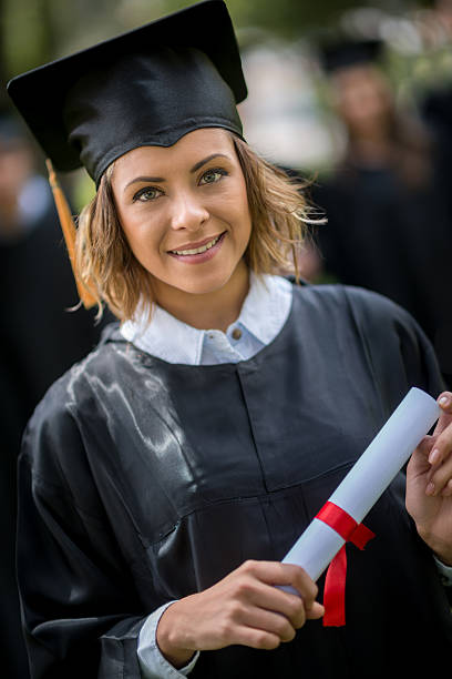 istock Graduation woman 533773393