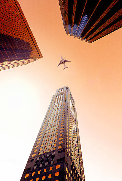 istock Low Angle Skyscrapers and Business Travel 533773467